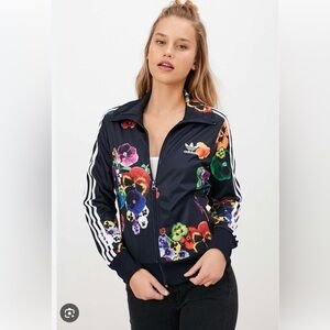 Rare Adidas Originals Firebird crepe Track Jacket Blue Size XL